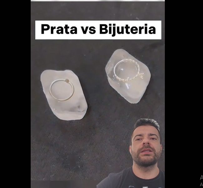 Como saber se é prata ou não?